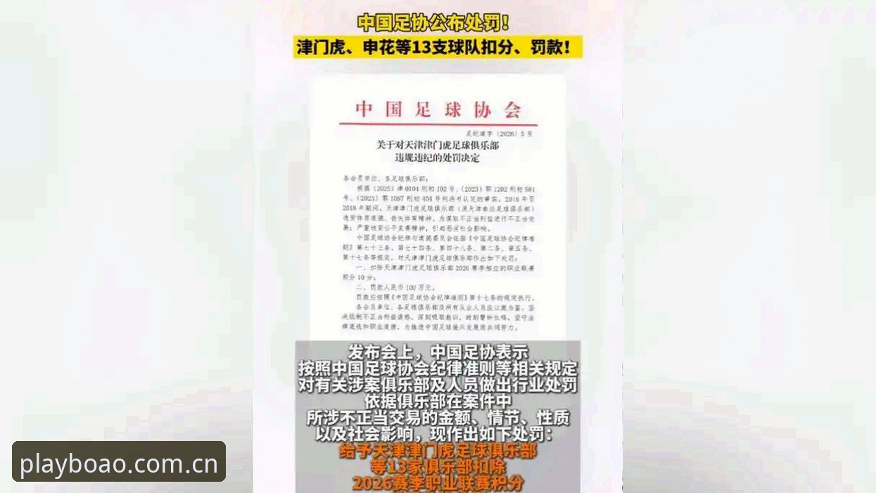 足协第三批禁足名单vs行业乱象：65人受罚背后的足球生态重建之路